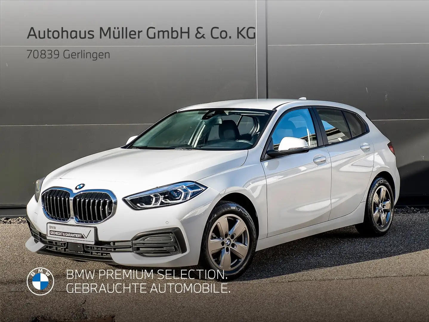 BMW 118 i 5-Türer Aut. LED DAB SH Tempomat PDC 1VB Blanco - 1