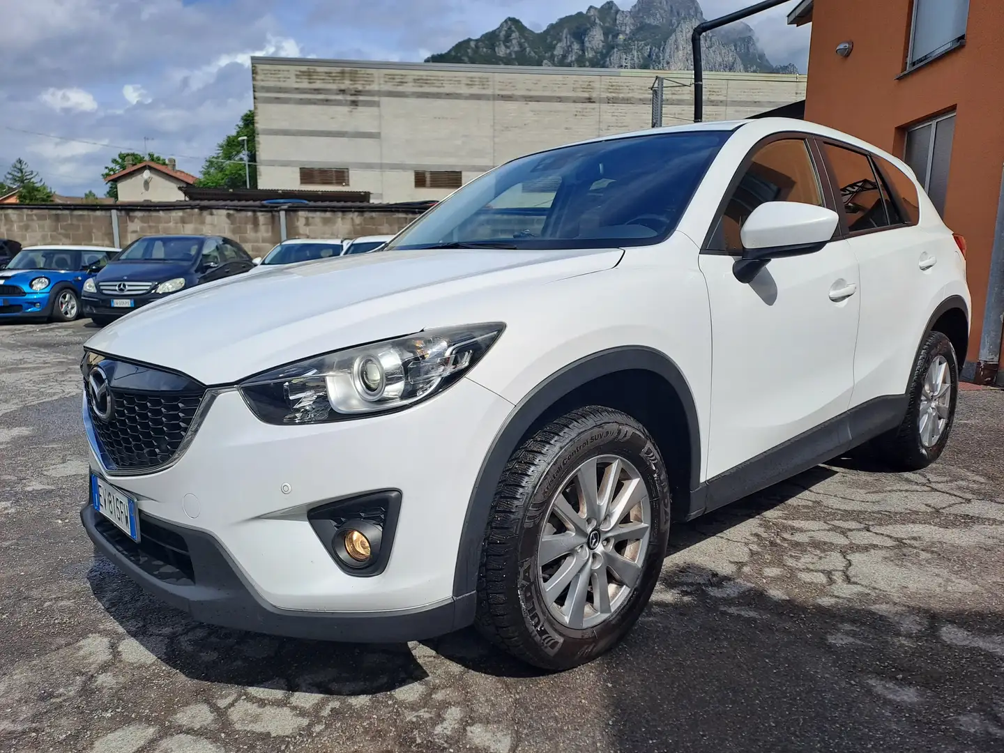 Mazda CX-5 2.2 D 150cv AUTOMATICA E6 Blanc - 1