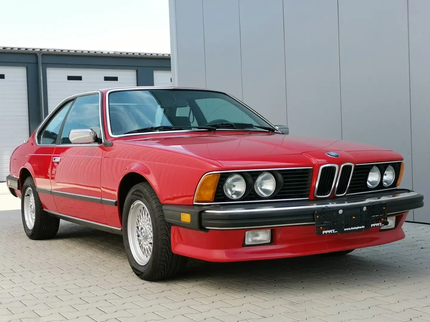 BMW 635 CSI H-Kennzeichen Automatik Klima Leder..... Červená - 2
