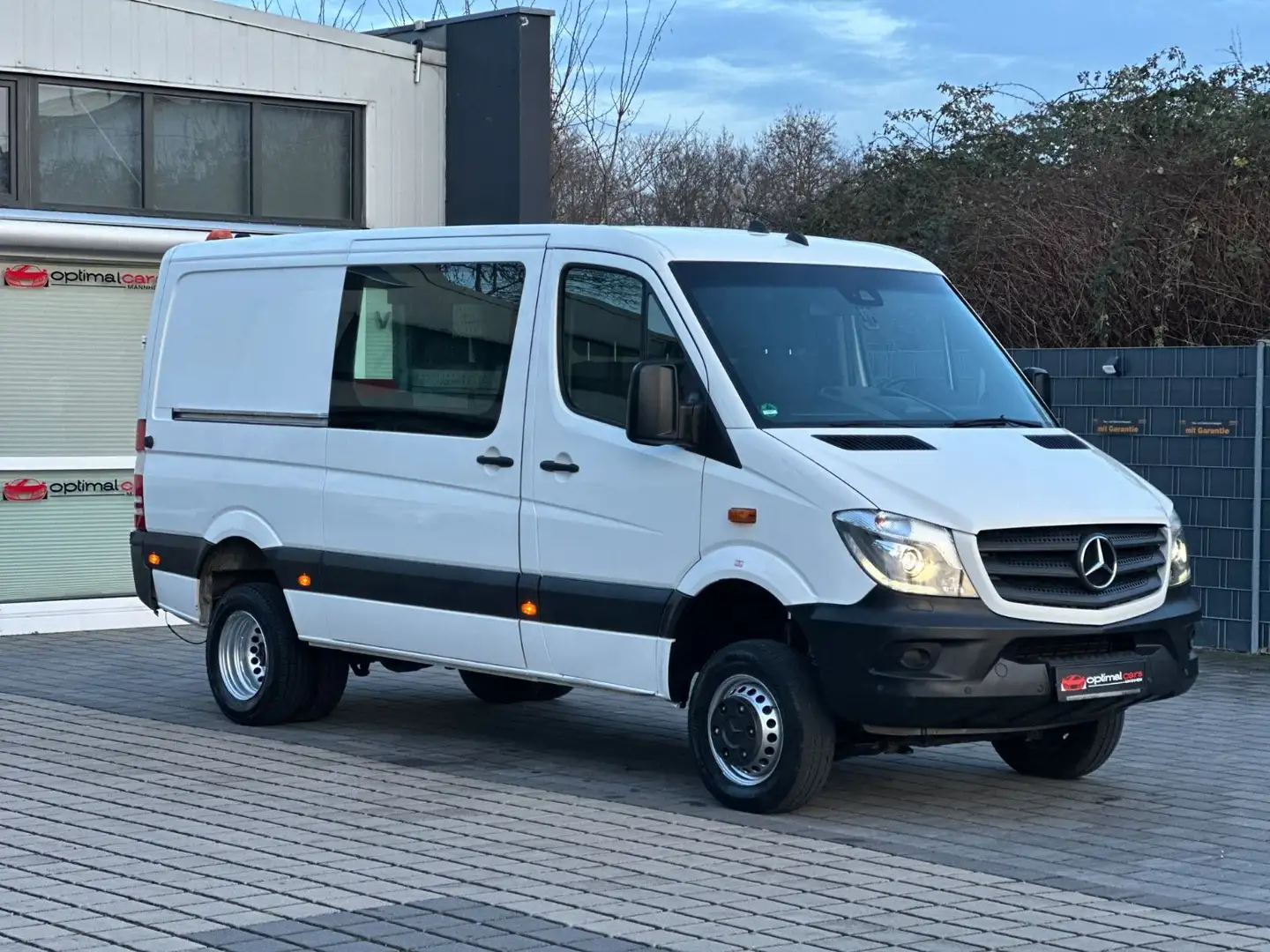 Mercedes-Benz Sprinter V6°519CDI°4X4/Klima/BiXen/PDC+Cam/Regal Weiß - 2