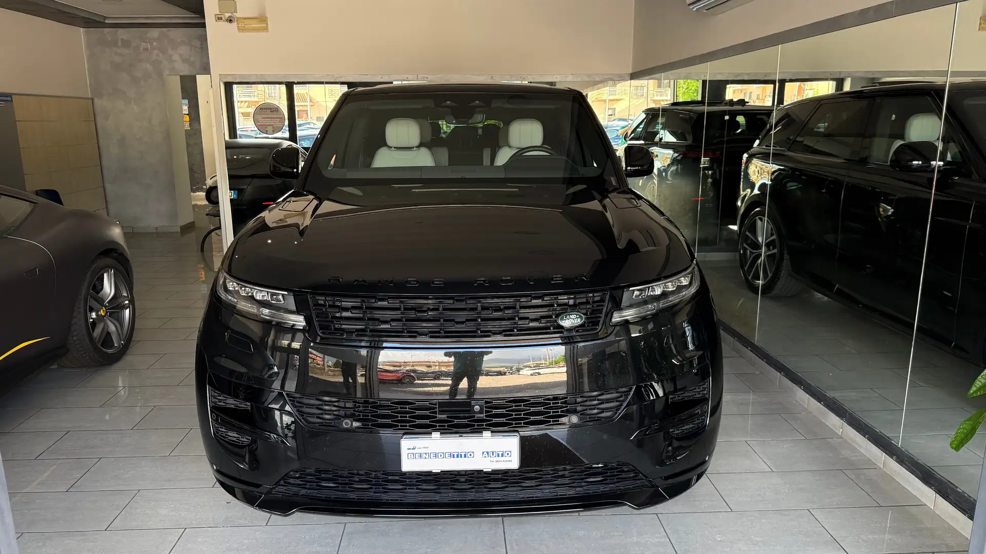 Land Rover Range Rover Sport 3.0d i6 mhev Dynamic 250cv TETTO UFF ITALIA Nero - 1