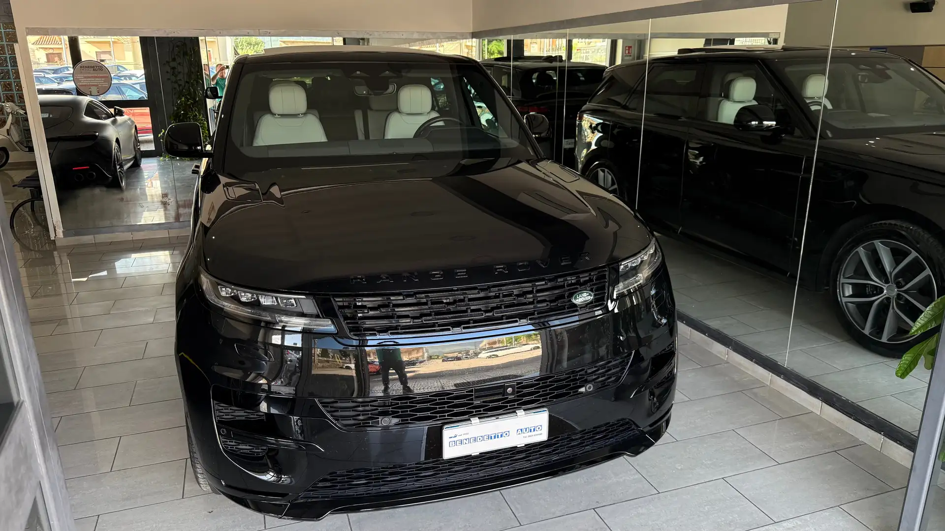 Land Rover Range Rover Sport 3.0d i6 mhev Dynamic 250cv TETTO UFF ITALIA Nero - 2