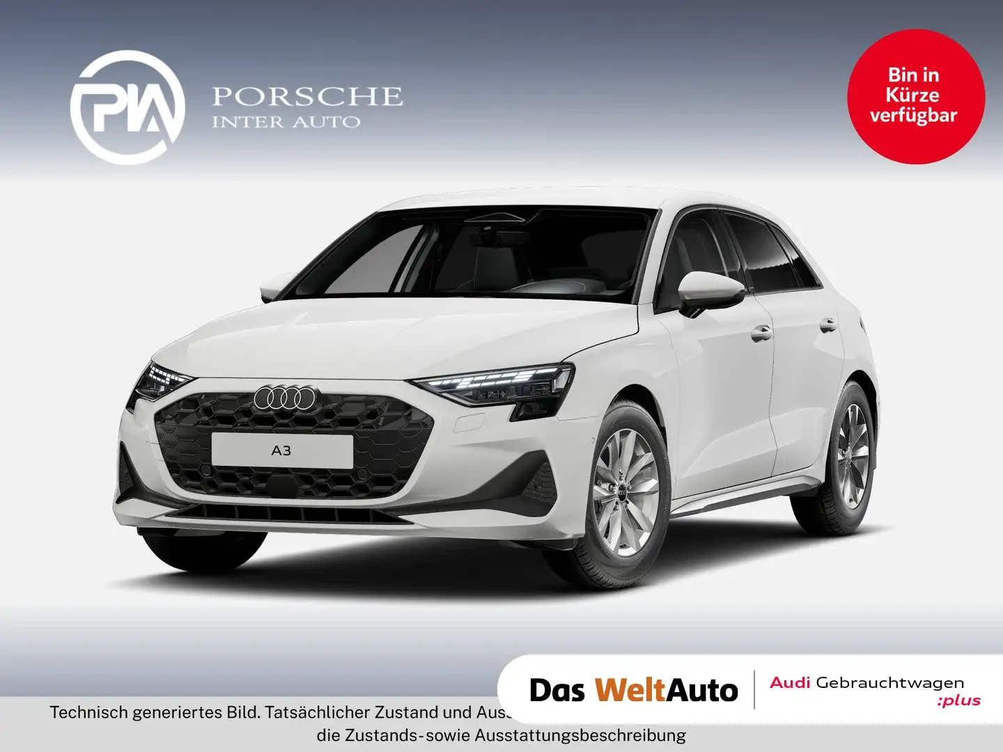Audi A3 30 TFSI Weiß - 1