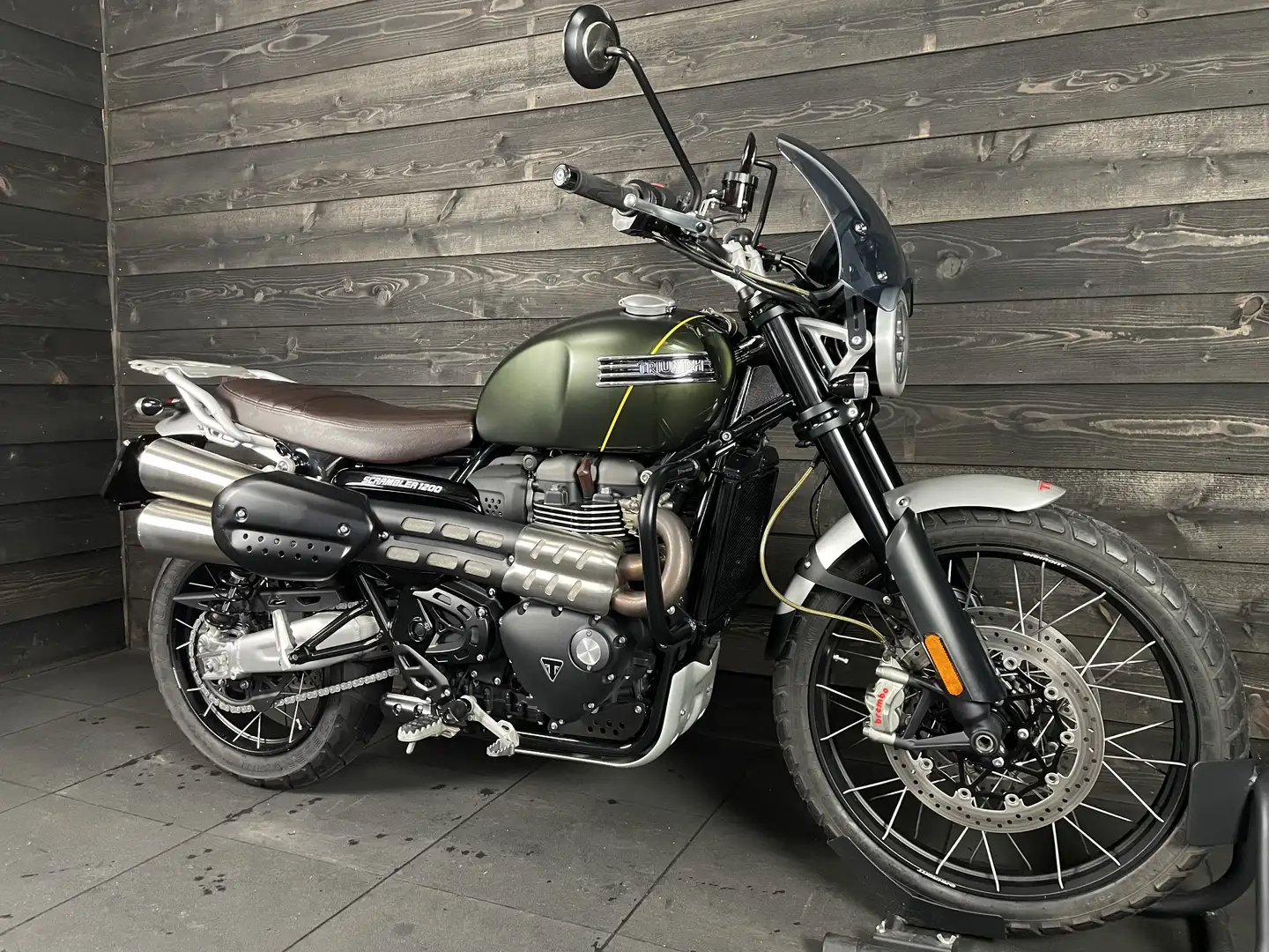 Triumph Scrambler 1200 XC Groen - 2