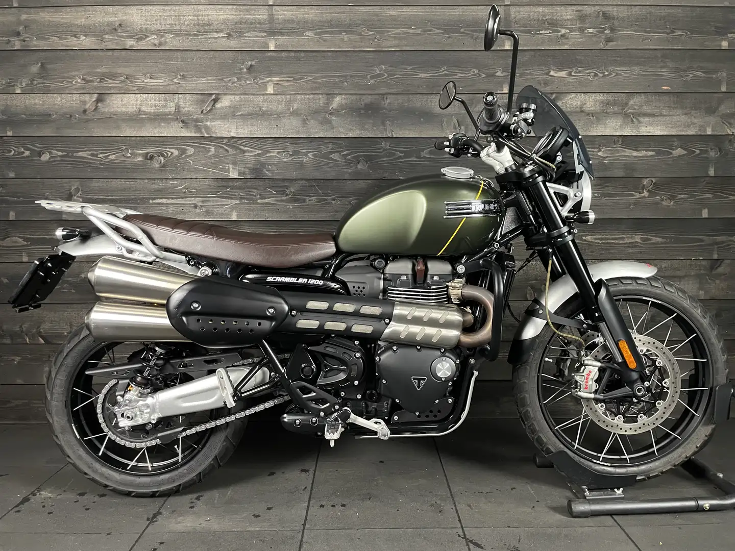 Triumph Scrambler 1200 XC Groen - 1