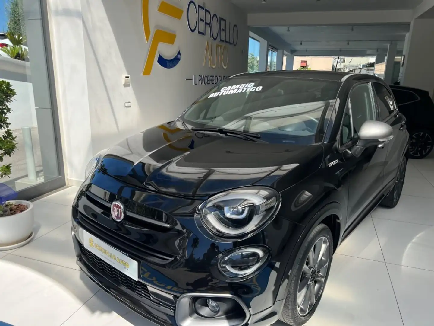 Fiat 500X 1.3 T4 150 CV DCT Sport fari led da €189,00 mens Nero - 2