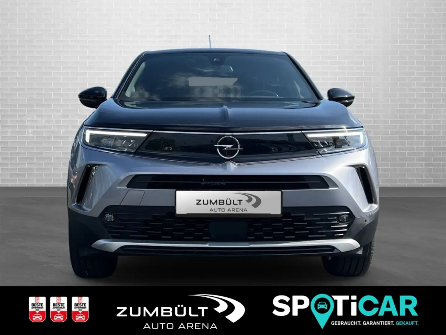 Opel Mokka 1.2 Turbo Ultimate 1.2T Navi Leder Digitales Cockp Gris - 2
