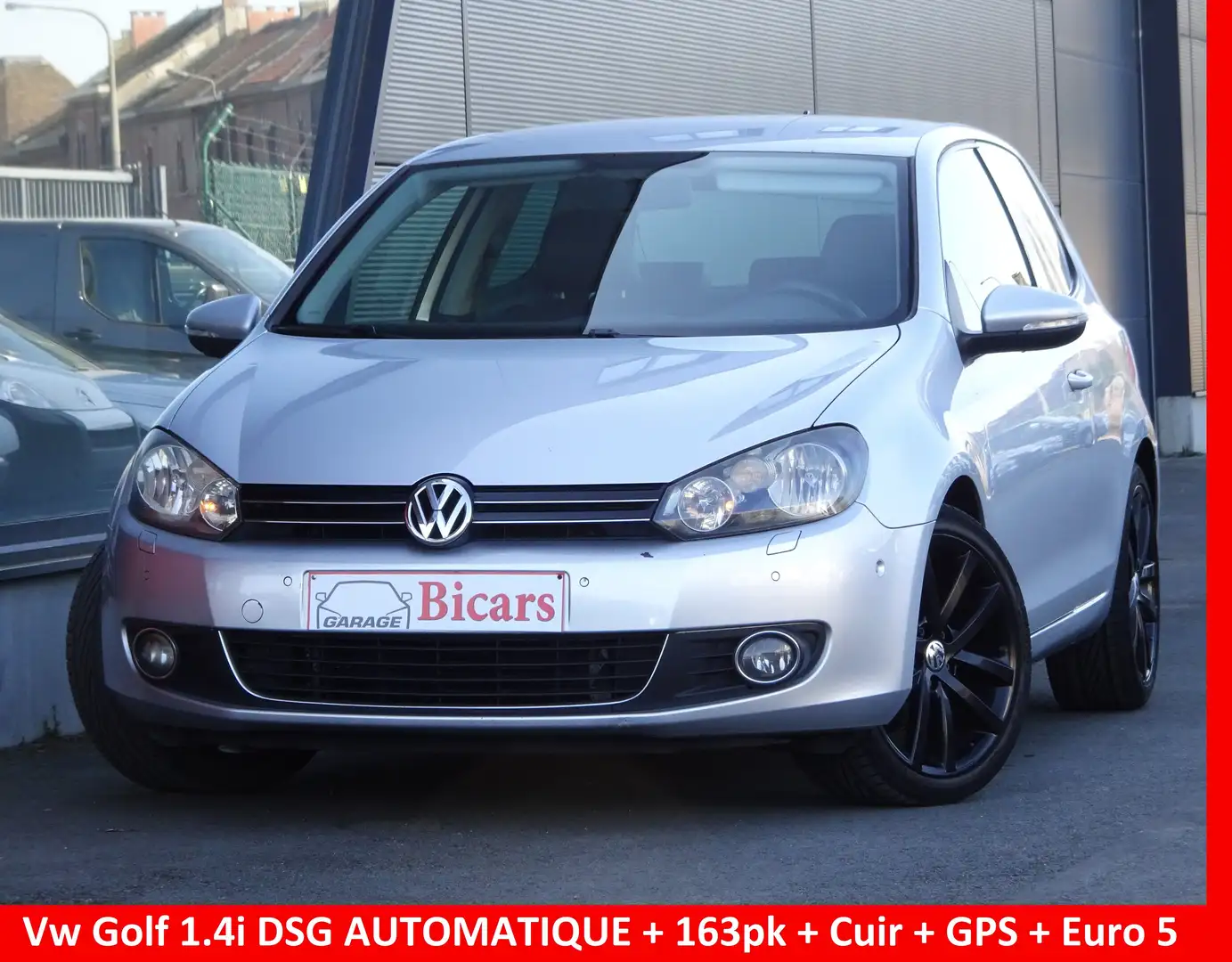 Volkswagen Golf 1.4 TSI Highline DSG Turbo! AUTOMAAT Cuir NAV CAP Zilver - 1