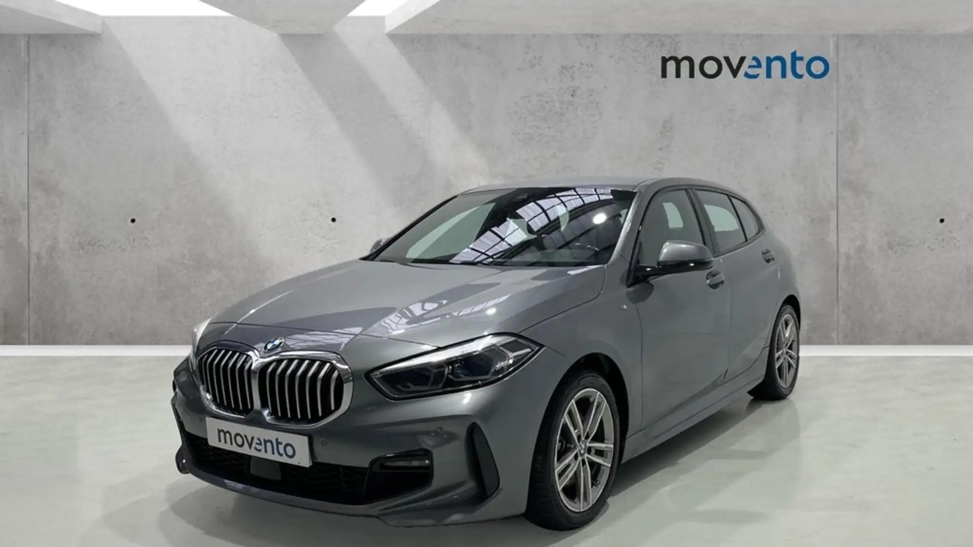 BMW 118 118dA Business Gris - 2