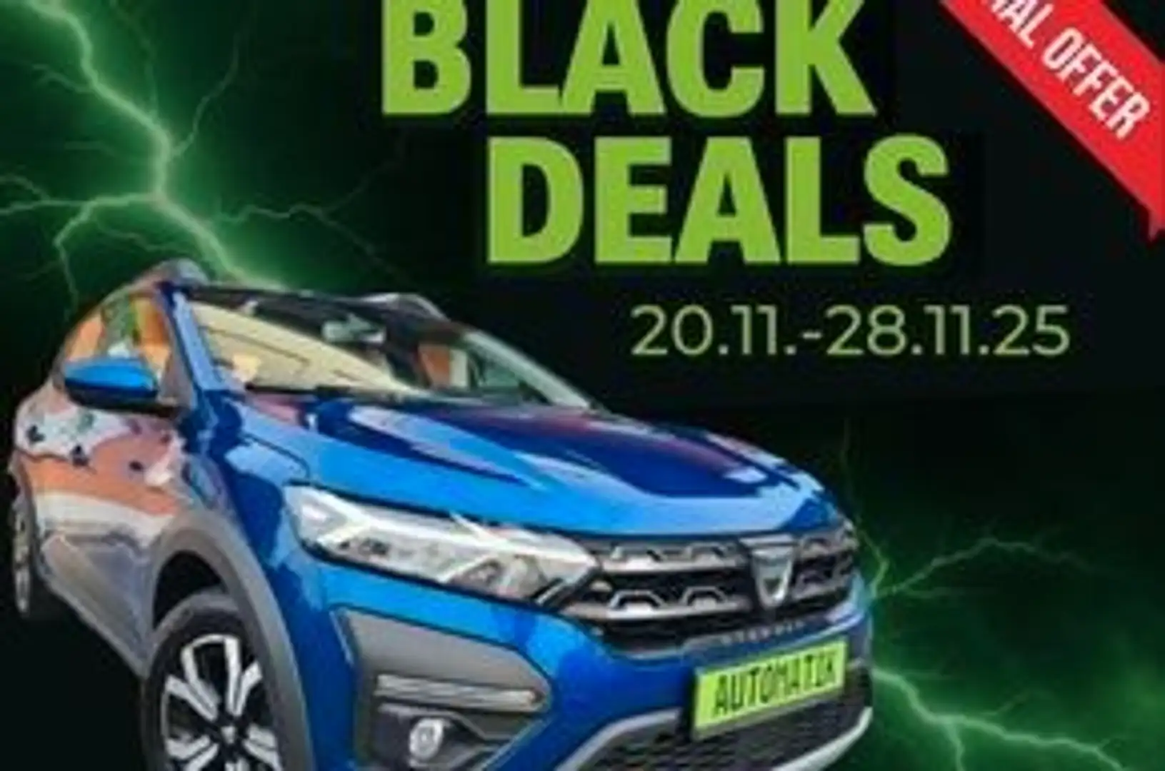 Dacia Sandero 3 Stepway TCe 90 AUTOMATIK KEYGO/SHZ/PDC Bleu - 1