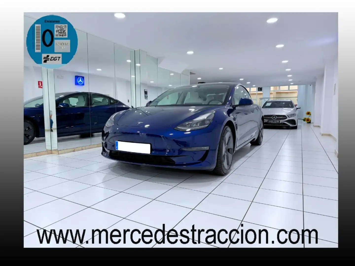 Tesla Model 3 Gran Autonomía  Dual Motor Blauw - 1