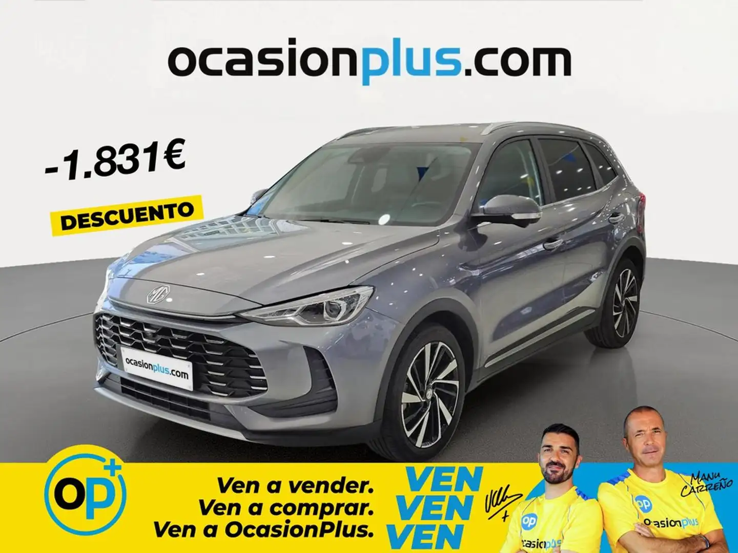 MG ZS 1.5 Hybrid+ Luxury Gris - 1