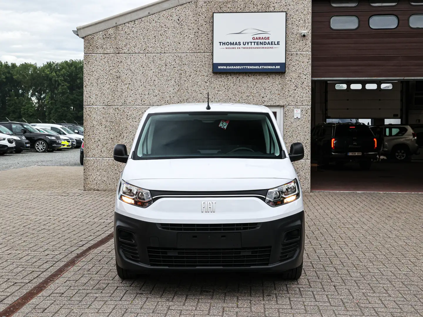 Fiat Doblo SLECHTS-6300KM!*CRUISE-CONTROLE*AIRCO*SCHUIFDEUR* Blanc - 2