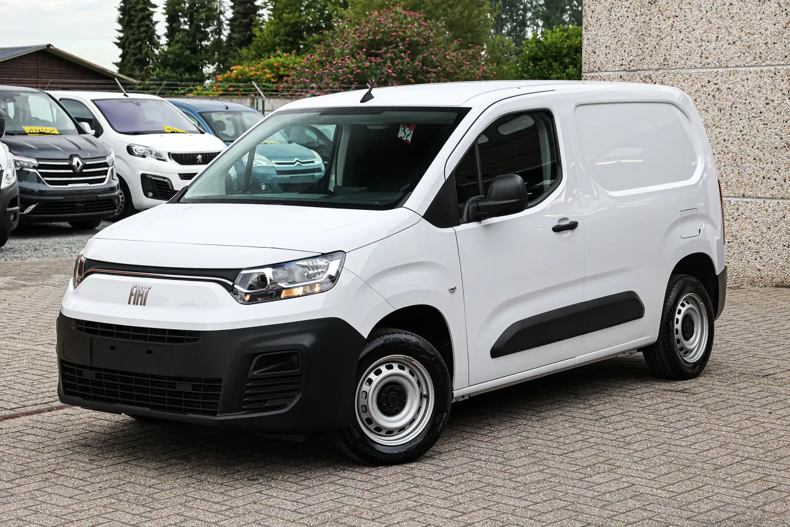 Fiat Doblo SLECHTS-6300KM!*CRUISE-CONTROLE*AIRCO*SCHUIFDEUR* Blanc - 1