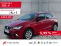 SEAT Ibiza 1.0 TSI STYLE Voll-LED+NAVI+ACC+SHZ *8tkm* Rot - thumbnail 1