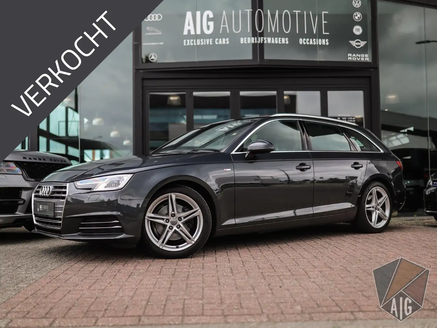Audi A4 Avant 1.4 TFSI Sport S line black edition | Keyles Gri - 1