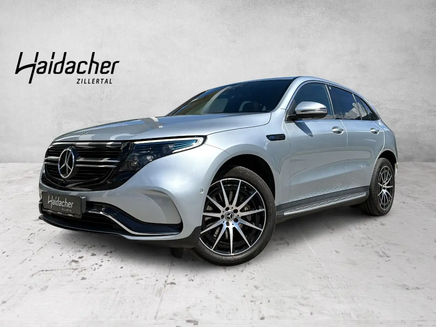 Mercedes-Benz EQC 400 4MATIC AMG SHD FAP Distr Navi Mbeam AR Gümüş rengi - 2
