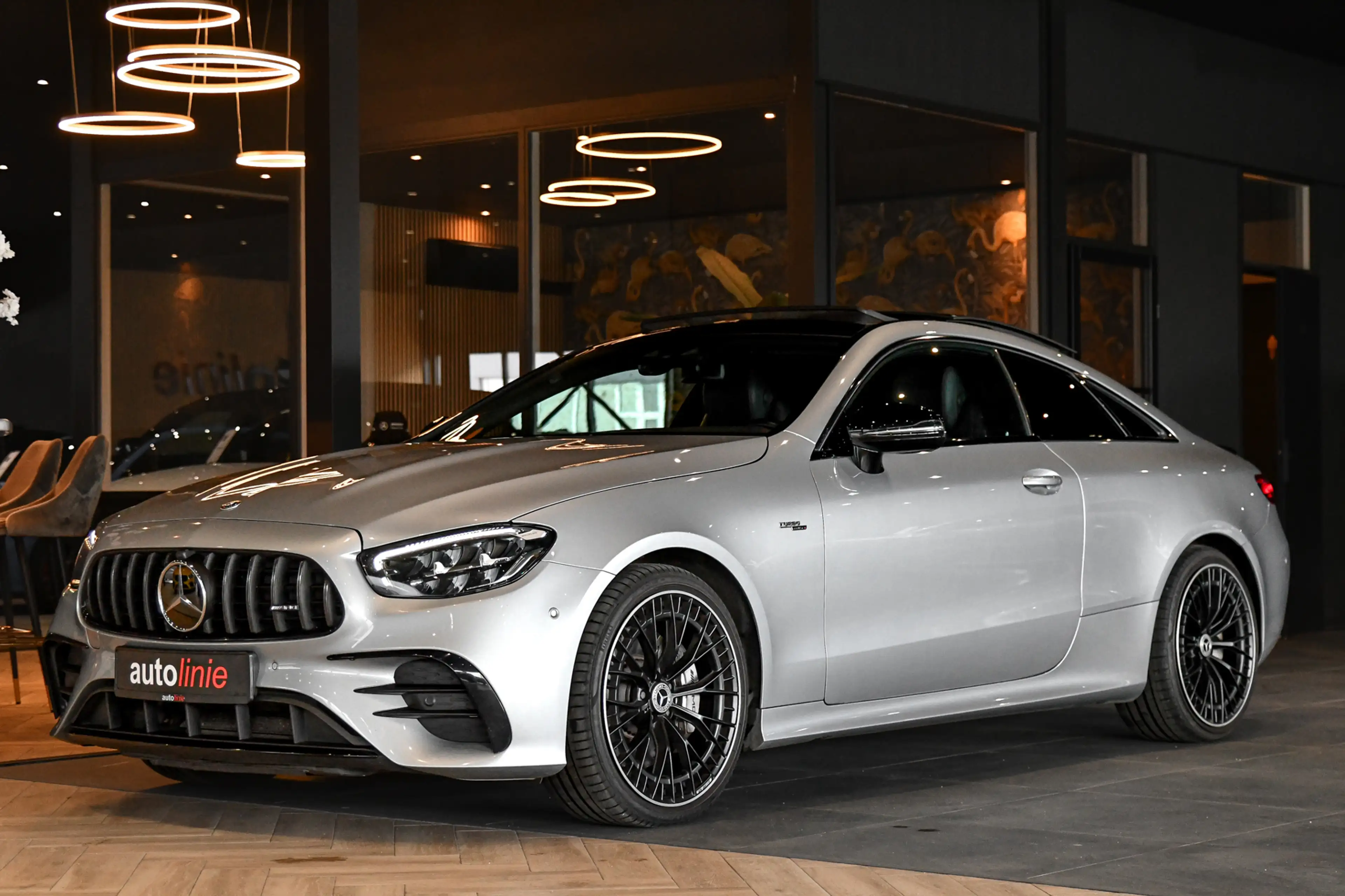 Mercedes-Benz E 53 AMG Coupé 4MATIC+. Pano, Luchtv, Memory, Distro+, Burm — photo 3