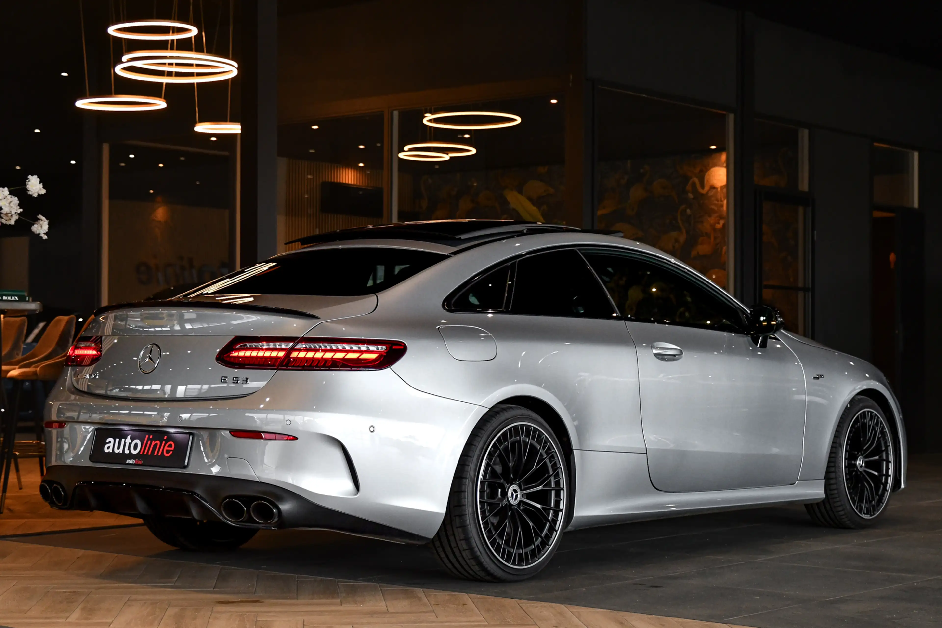 Mercedes-Benz E 53 AMG Coupé 4MATIC+. Pano, Luchtv, Memory, Distro+, Burm — photo 4