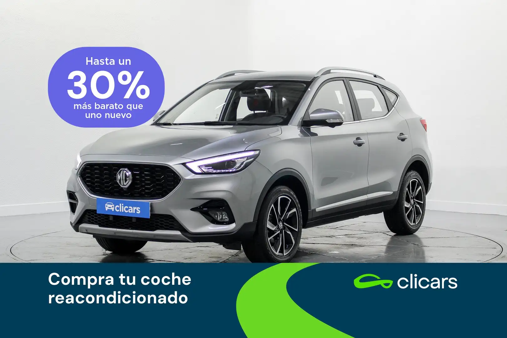 MG ZS 1.5 VTi-Tech Luxury 78kW Plateado - 1