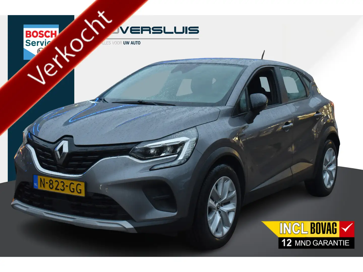 Renault Captur 1.0 TCe 90 Zen 1e Eigenaar | Carplay Navigatie | 1 Grau - 1