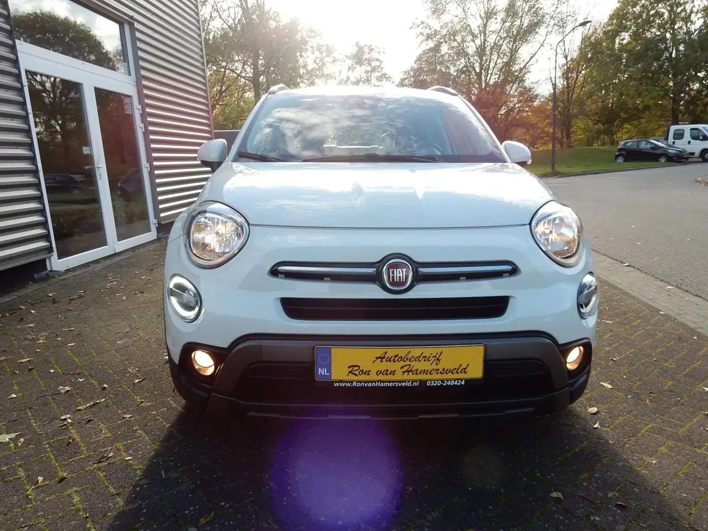 Fiat 500X 1.3 FIRE FLY TURBO 150 SPORT*1/2 LEDER*CR CONTR*CA Blanc - 2