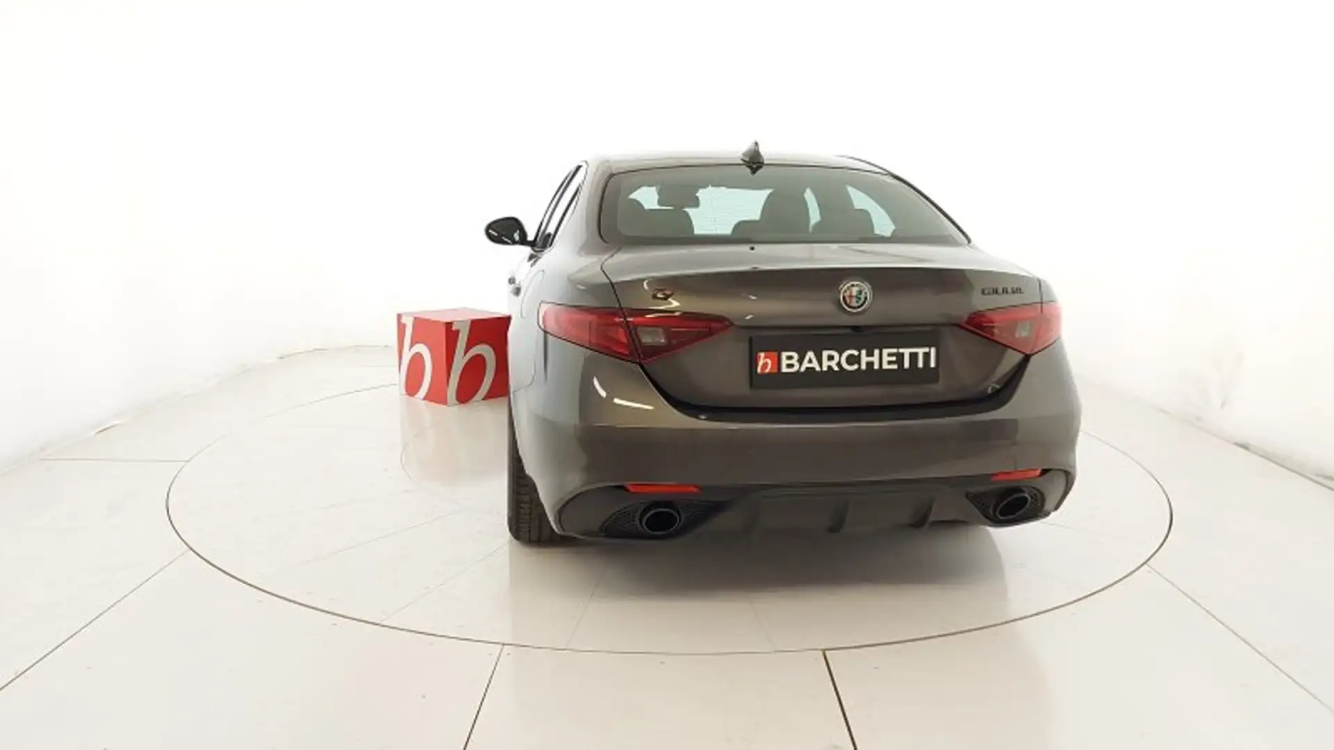 Alfa Romeo Giulia VELOCE 2.2 TUBO AT8 210CV AWD Q4 E6D-TEMP Grigio - 2