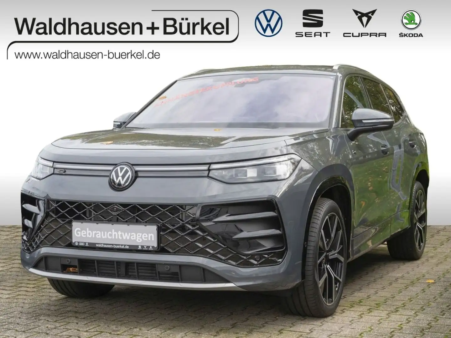 Volkswagen Tayron 2.0 TDI 4MOTION R-Line +AHK+Pano+SdtHeizu Grau - 1
