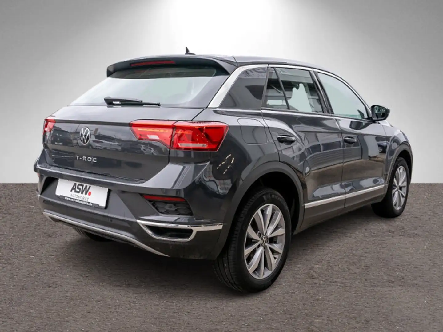Volkswagen T-Roc Style 1.5 TSI DSG Navi PDC ACC SHZ AHK Gris - 2