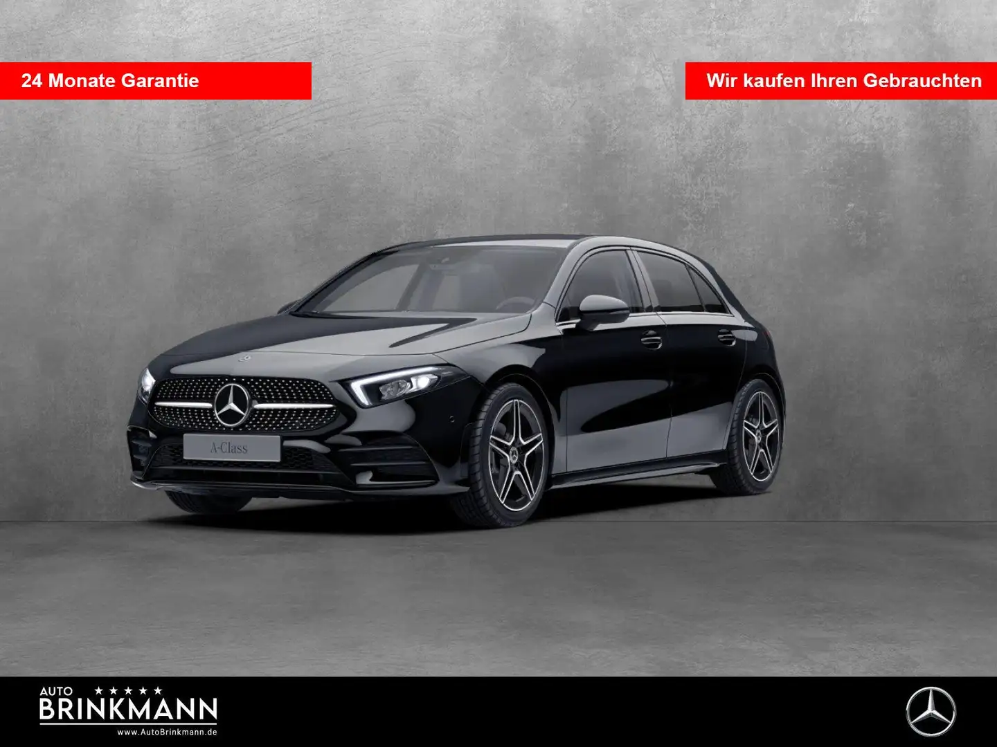 Mercedes-Benz A 180 A 180 AMG-LINE/NIGHT/LED/AMBIENTE AMG Line SHZ Noir - 1