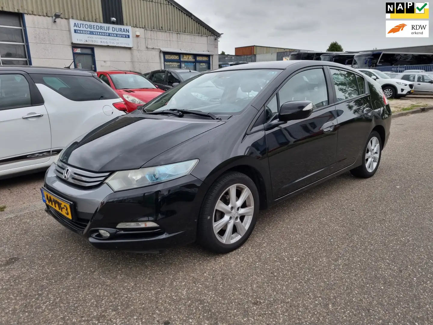 Honda Insight 1.3 Elegance Hybrid Automaat Bj:2011 NAP! Zwart - 1