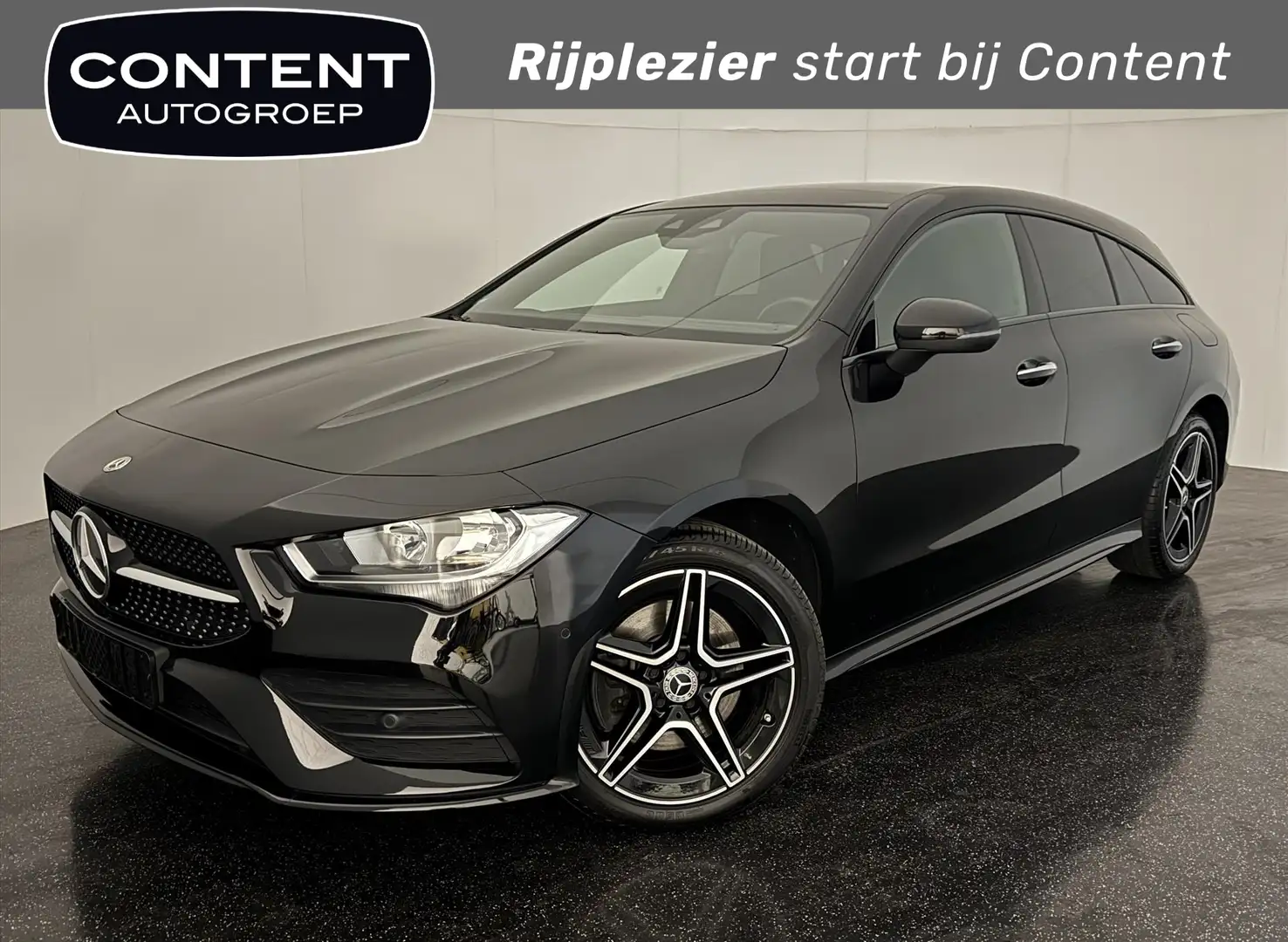 Mercedes-Benz CLA 250 Shooting Brake 250e AMG-Line | Pano-/Schuifdak Zwart - 1