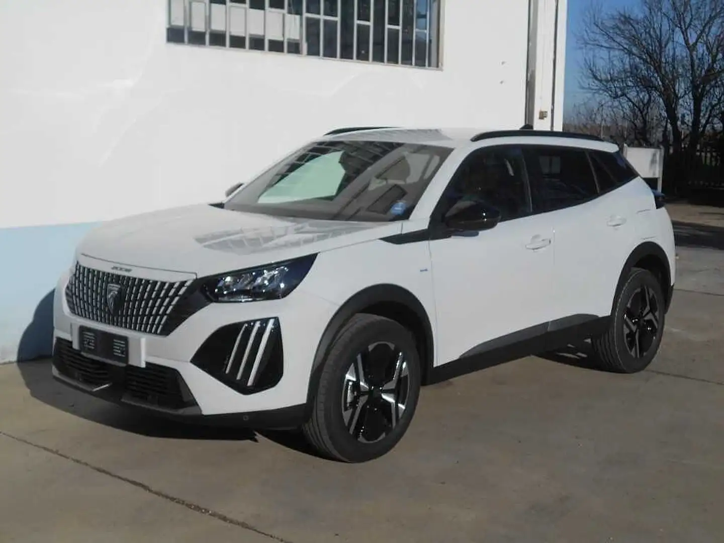 Peugeot 2008 Hybrid 136 e-DCS6 Allure b Fin 9Perfet Sc35% Bianco - 1
