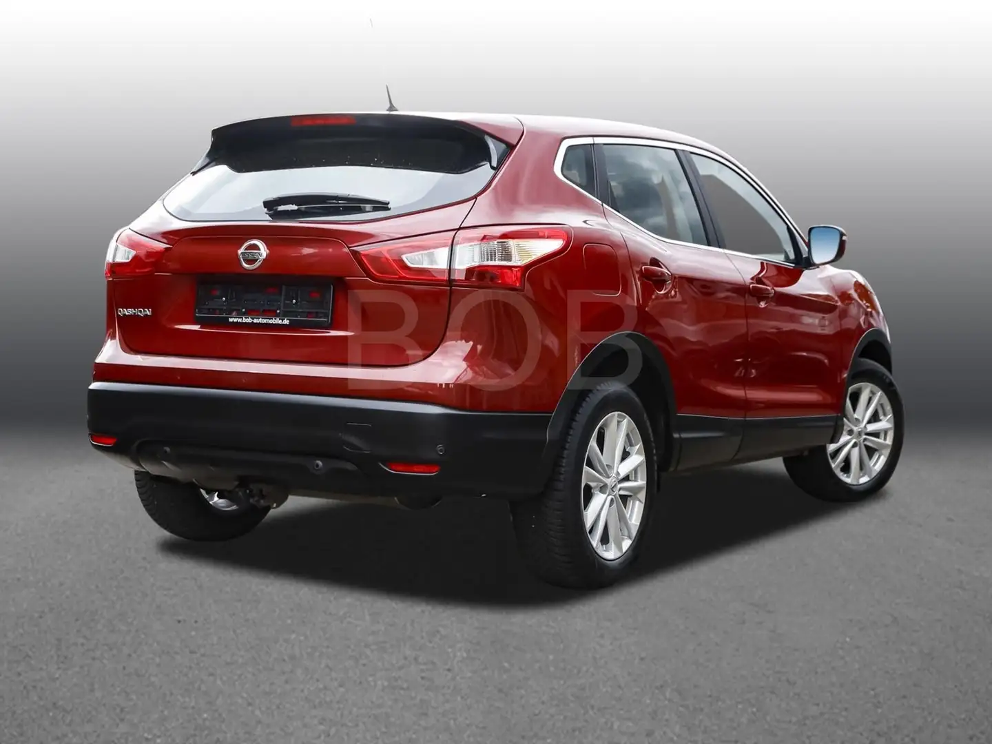 Nissan Qashqai 1.2 DIG-T Acenta  AHK ALU SHZ KLIMA PDC Rot - 2