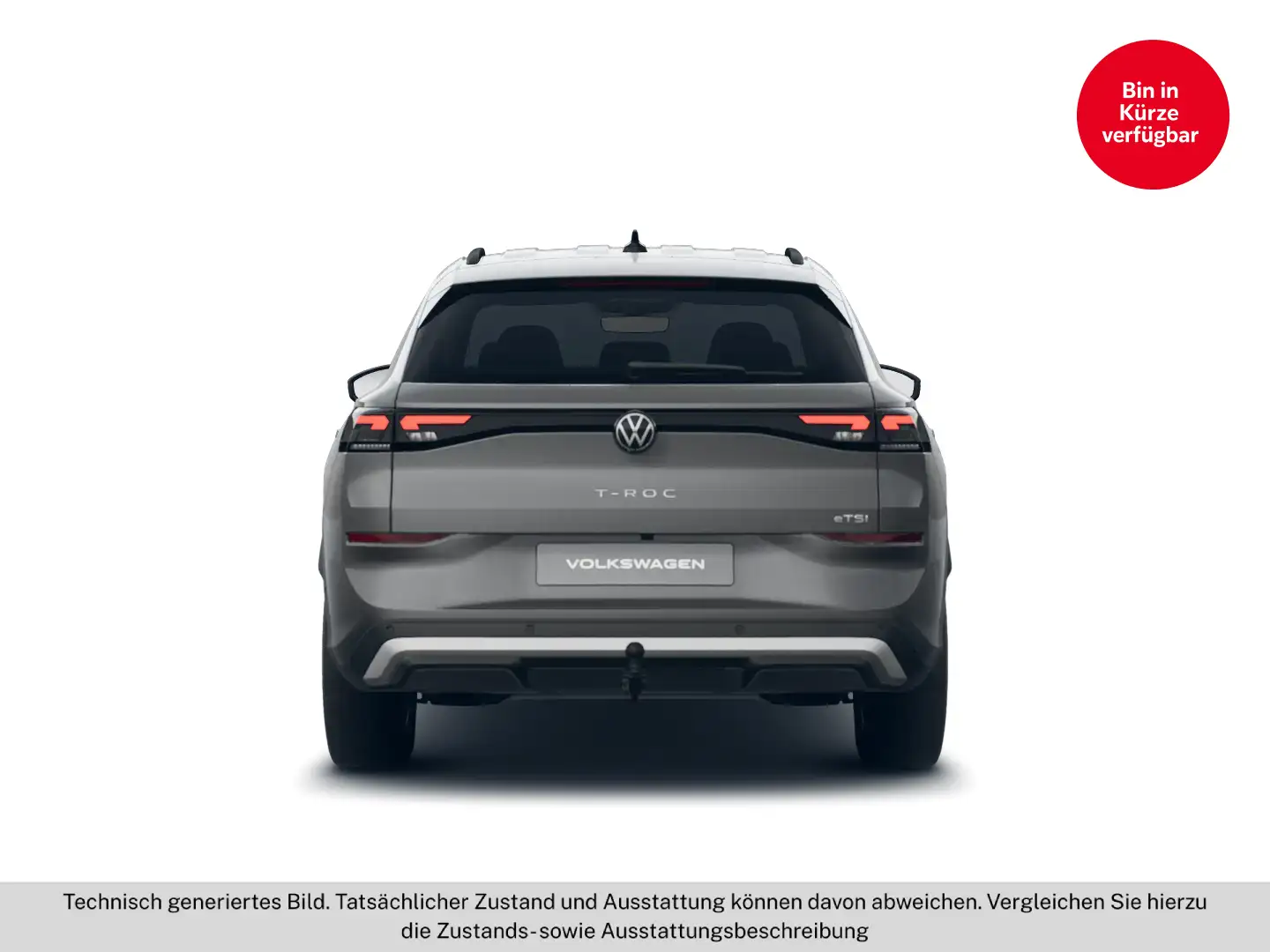Volkswagen T-Roc Life eTSI DSG Grau - 2