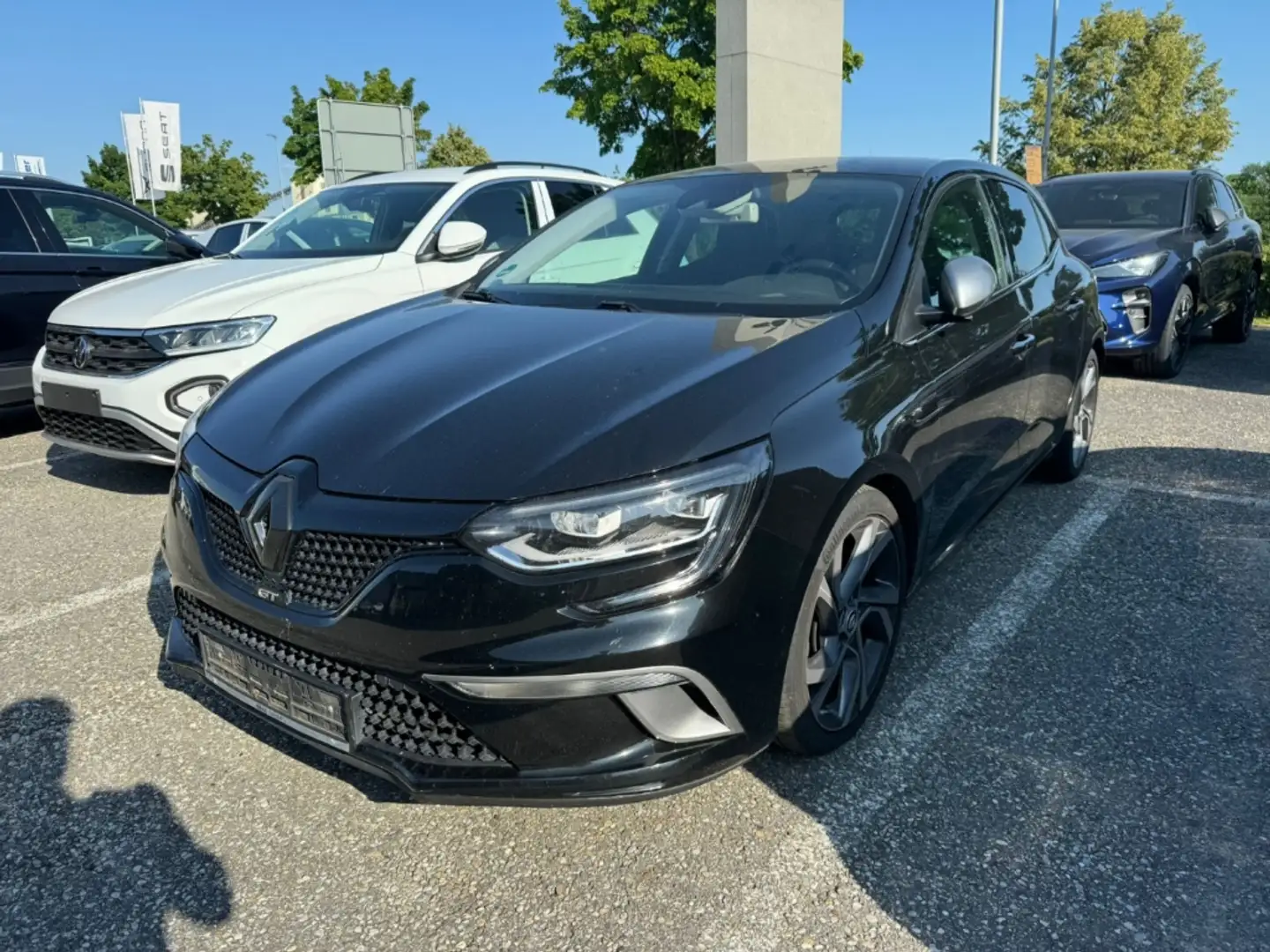 Renault Megane 1.6 TCe GT+NAVI+PDC+ALU+CLIMATR. Schwarz - 1