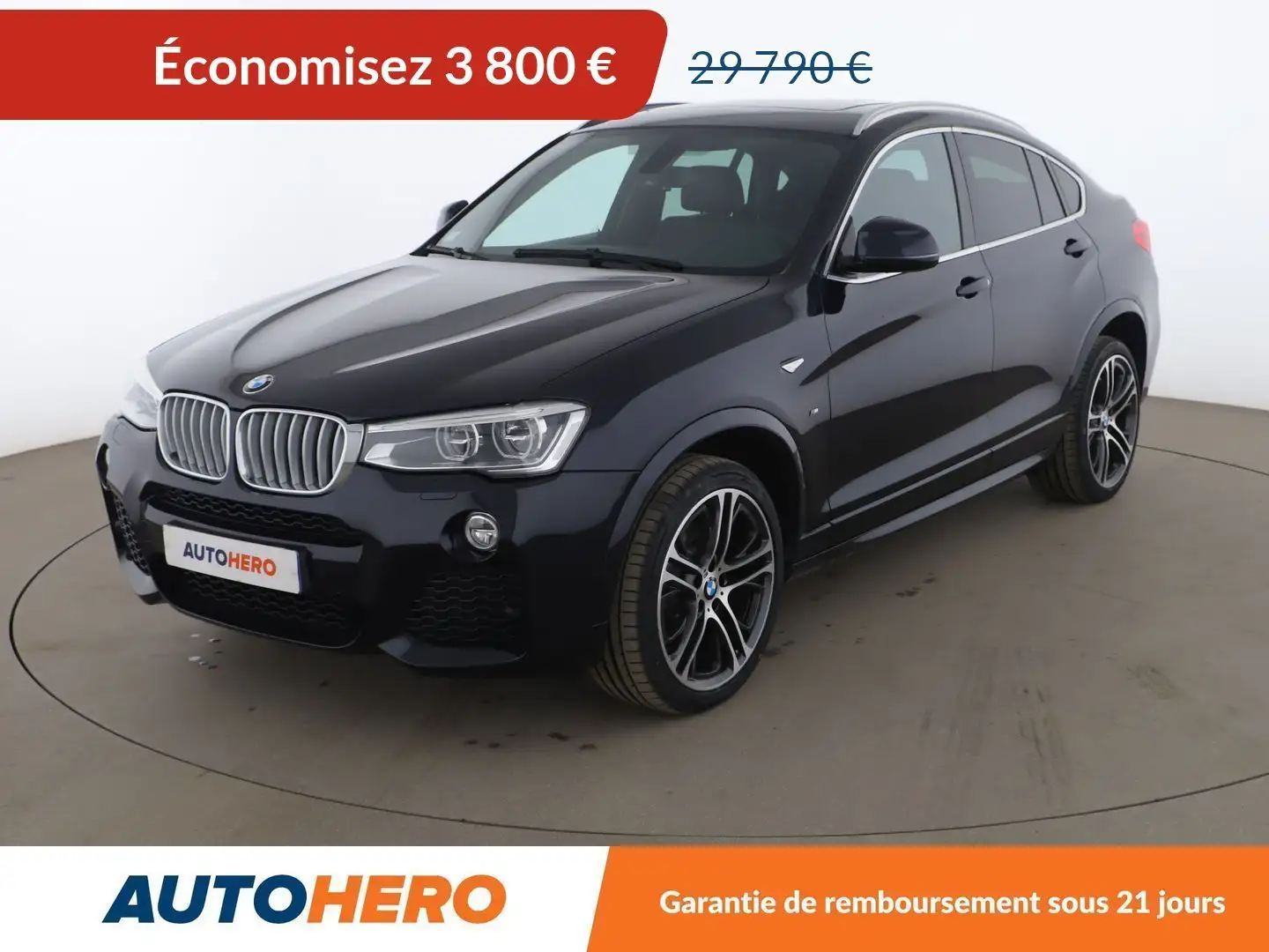 BMW X4 xDrive30d M Sport BVA8 Bleu - 1