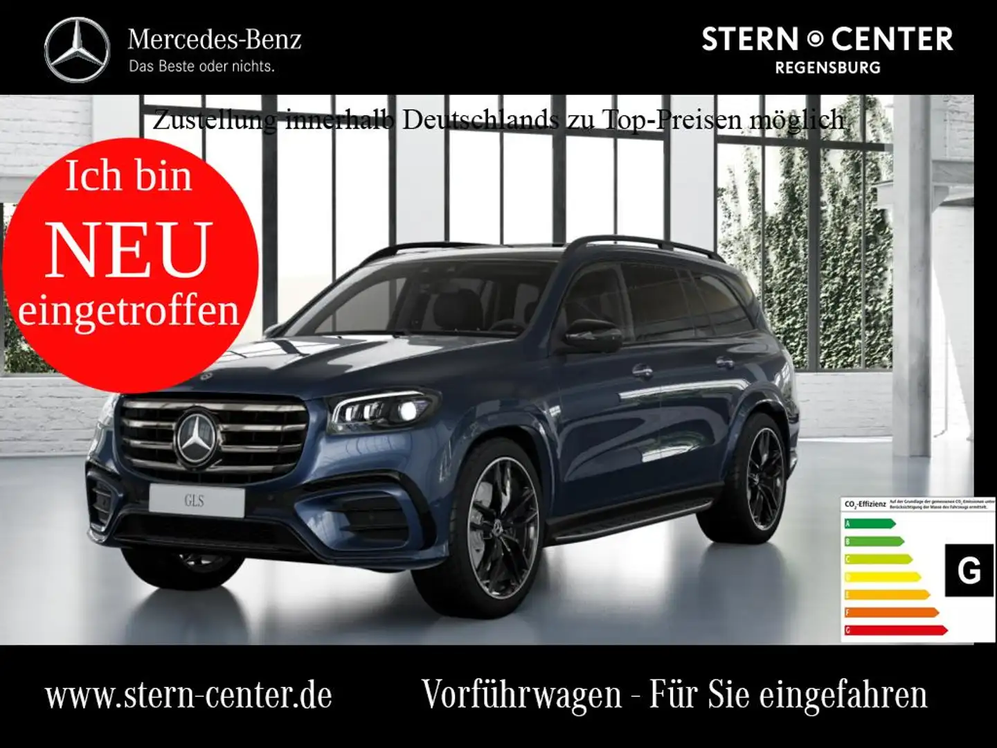 Mercedes-Benz GLS 450 d 4MATIC AMG Wide Sitzklima SHD MBUX Blau - 1