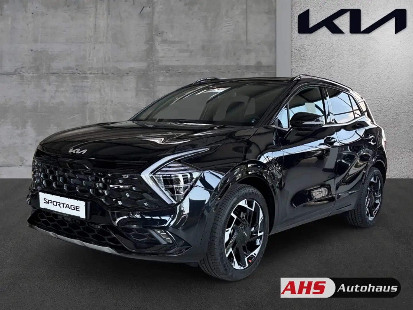Kia Sportage GT-Line 4WD 1.6 T-GDI Mild-Hybrid EU6e AHK Panodac Schwarz - 1