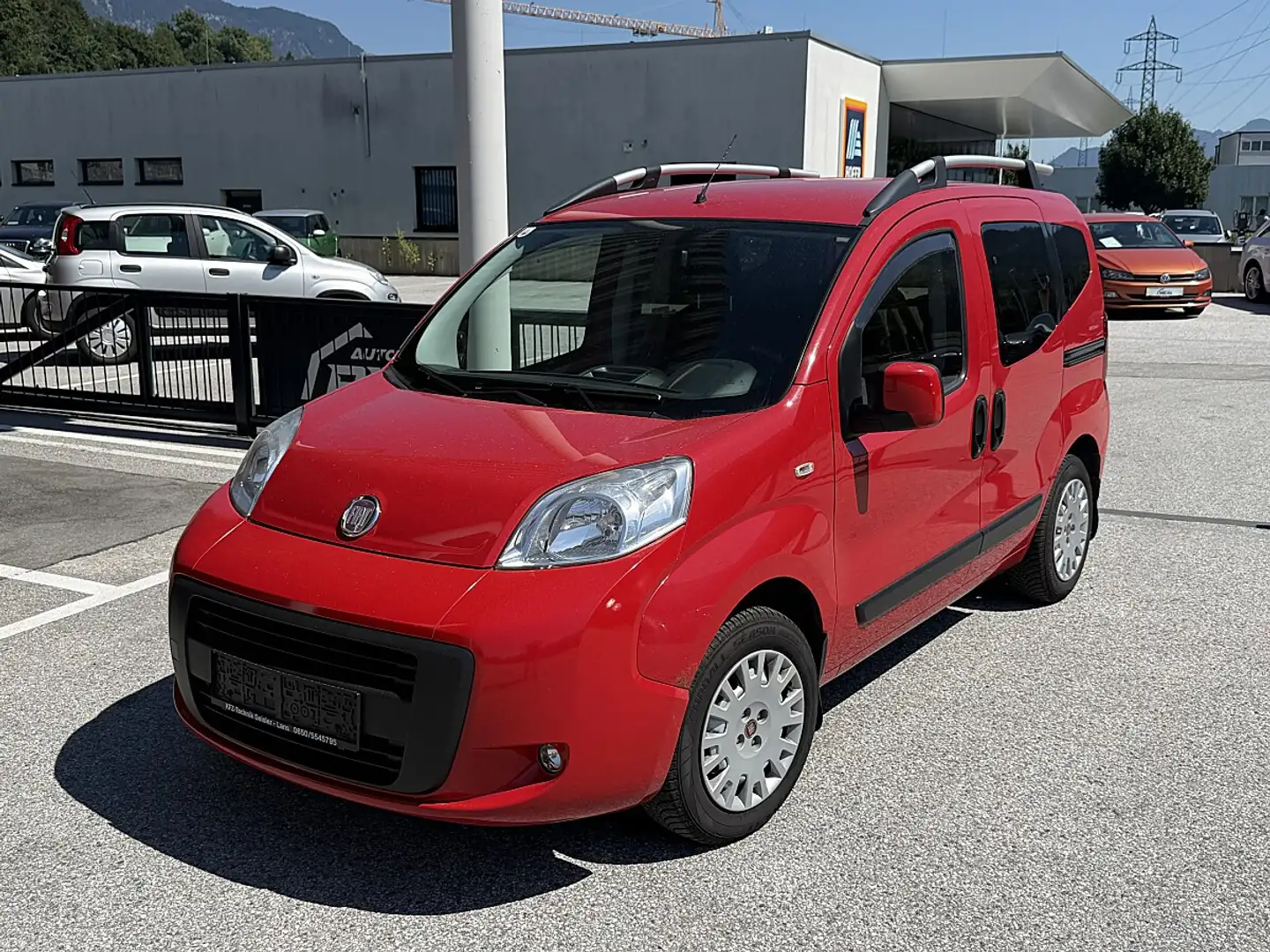 Fiat Qubo 1.4 8V Dynamic, vollständiges. Serviceheft! Rot - 1