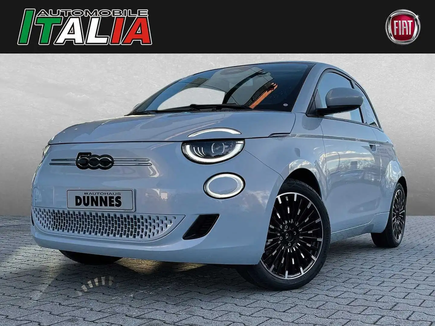 Fiat 500 e Icon 2022 42kWh *0,99% Finanzierung* Blau - 1