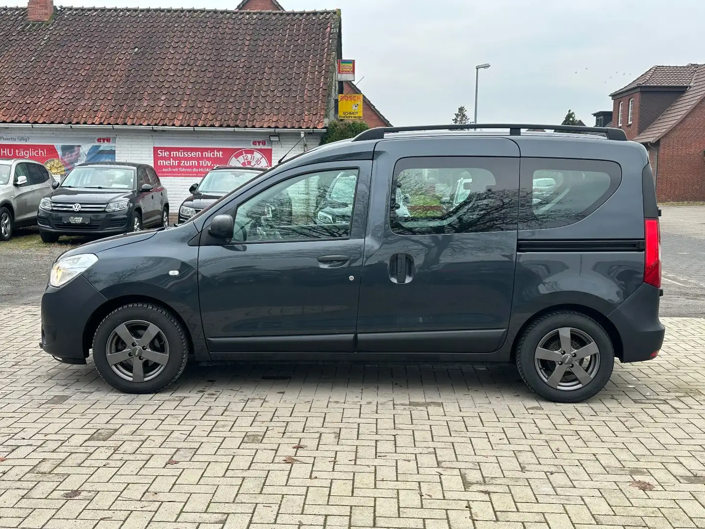 Dacia Dokker 1.6, TÜV neu, Service neu, 2xSchiebetüren Grau - 2