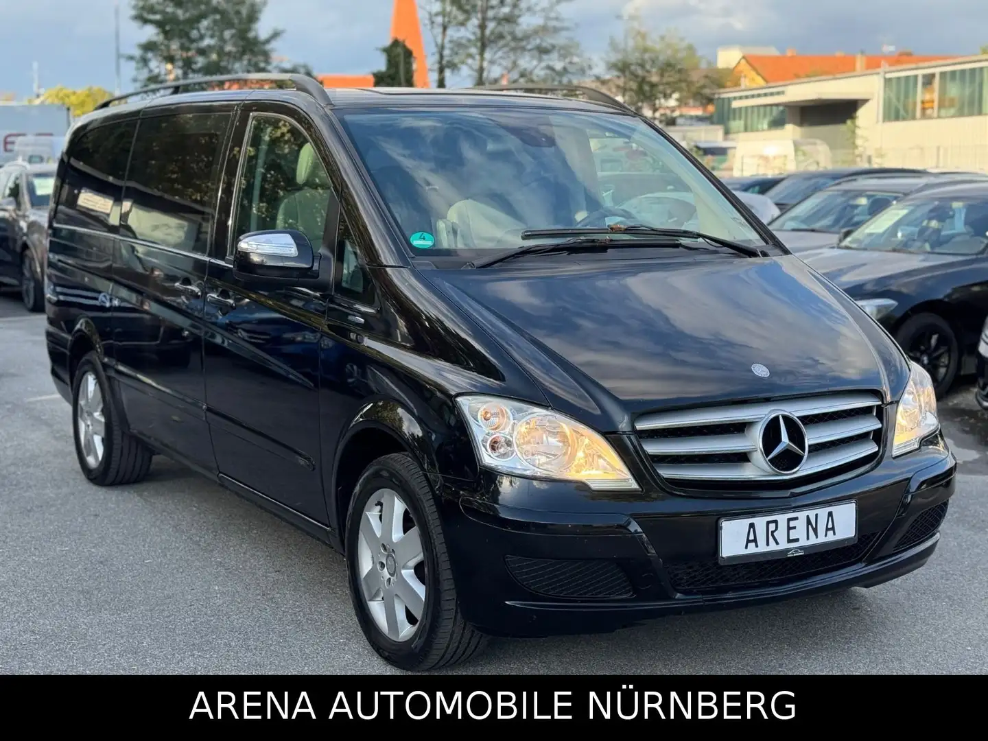 Mercedes-Benz Viano 2.2 CDI Trend lang*Ahk**7-Sitz*Klima Schwarz - 2
