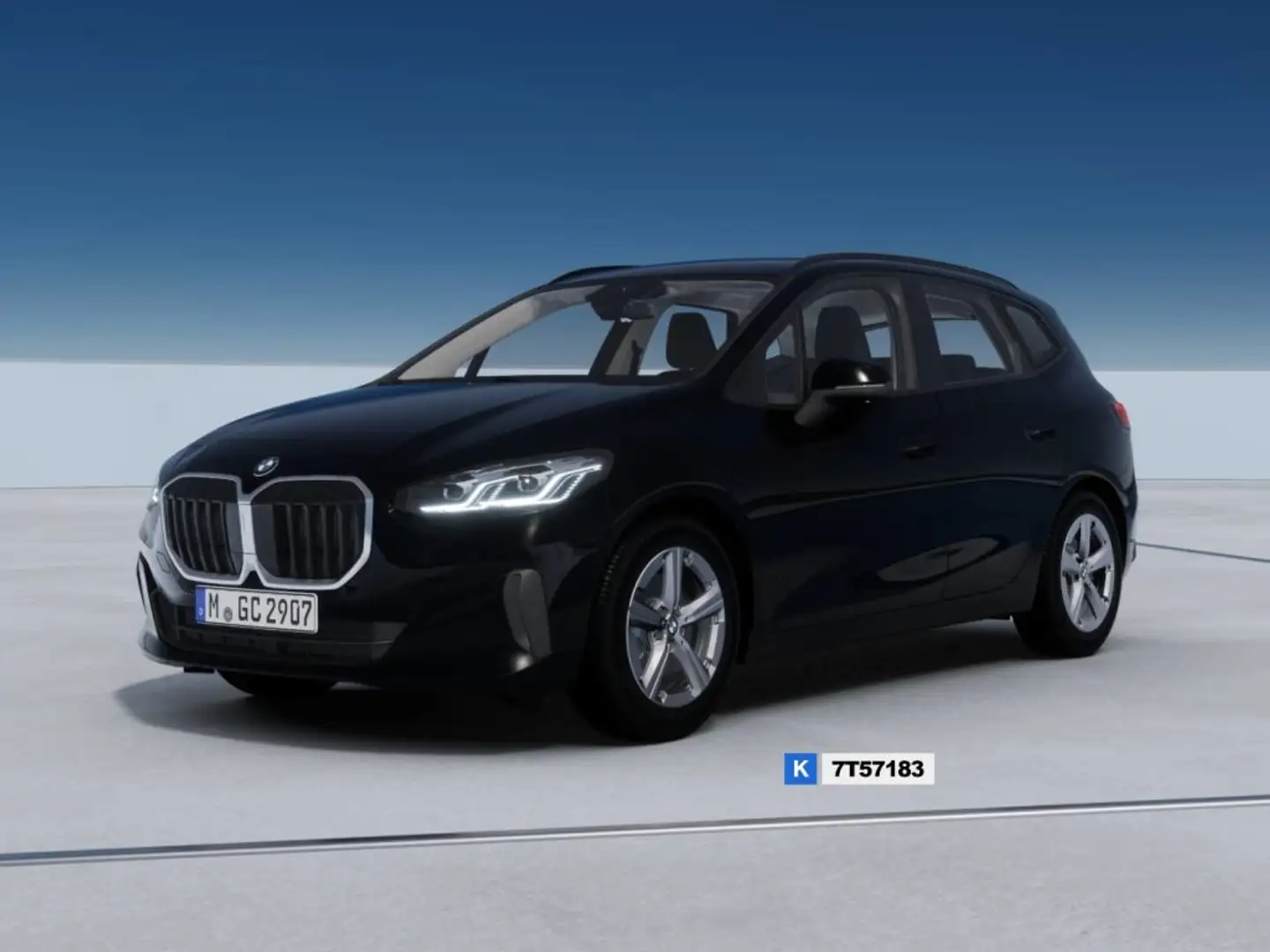 BMW 218 d Active Tourer Noir - 1
