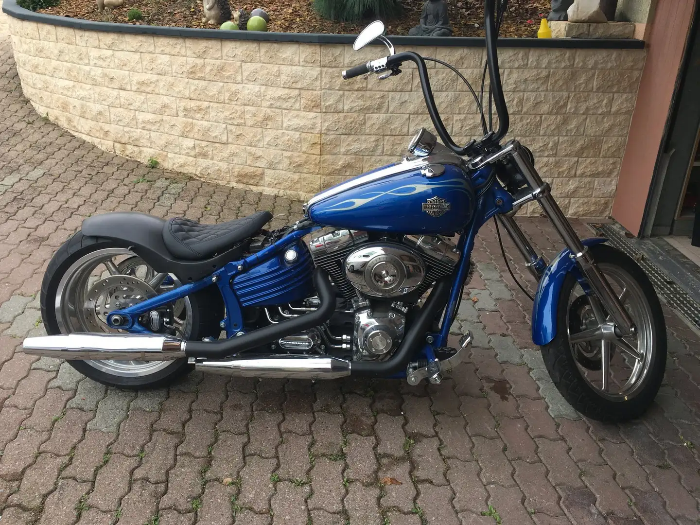Harley-Davidson Rocker C Niebieski - 1