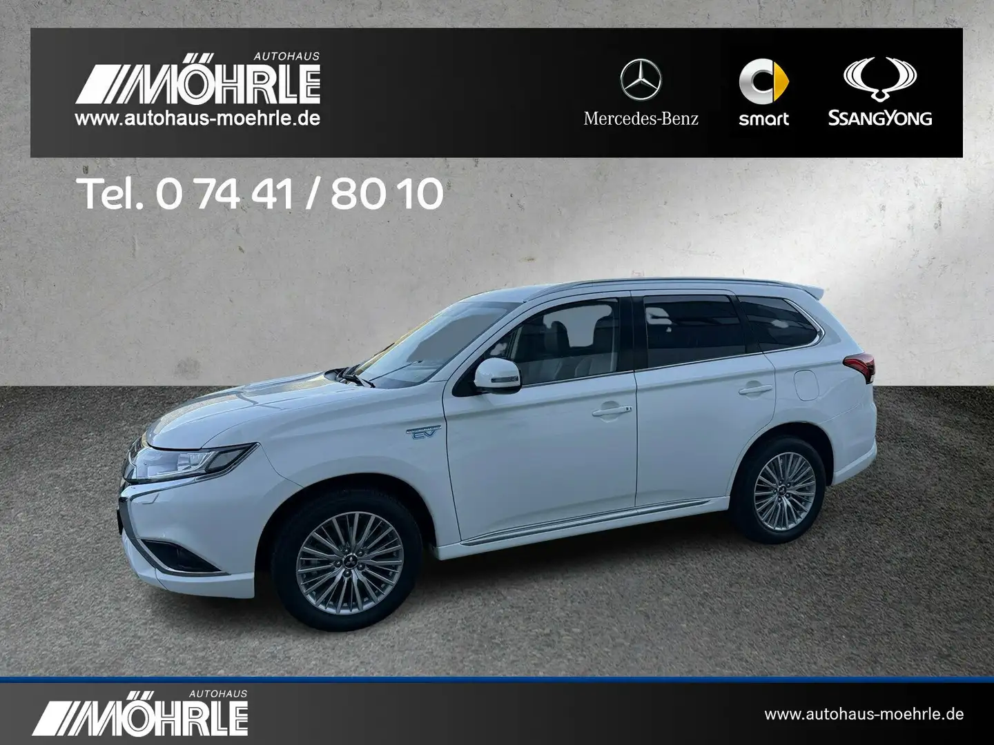 Mitsubishi Outlander Outlander 2.4PHEV Plug-in Hybrid BasisSpirit 4WD Weiß - 2