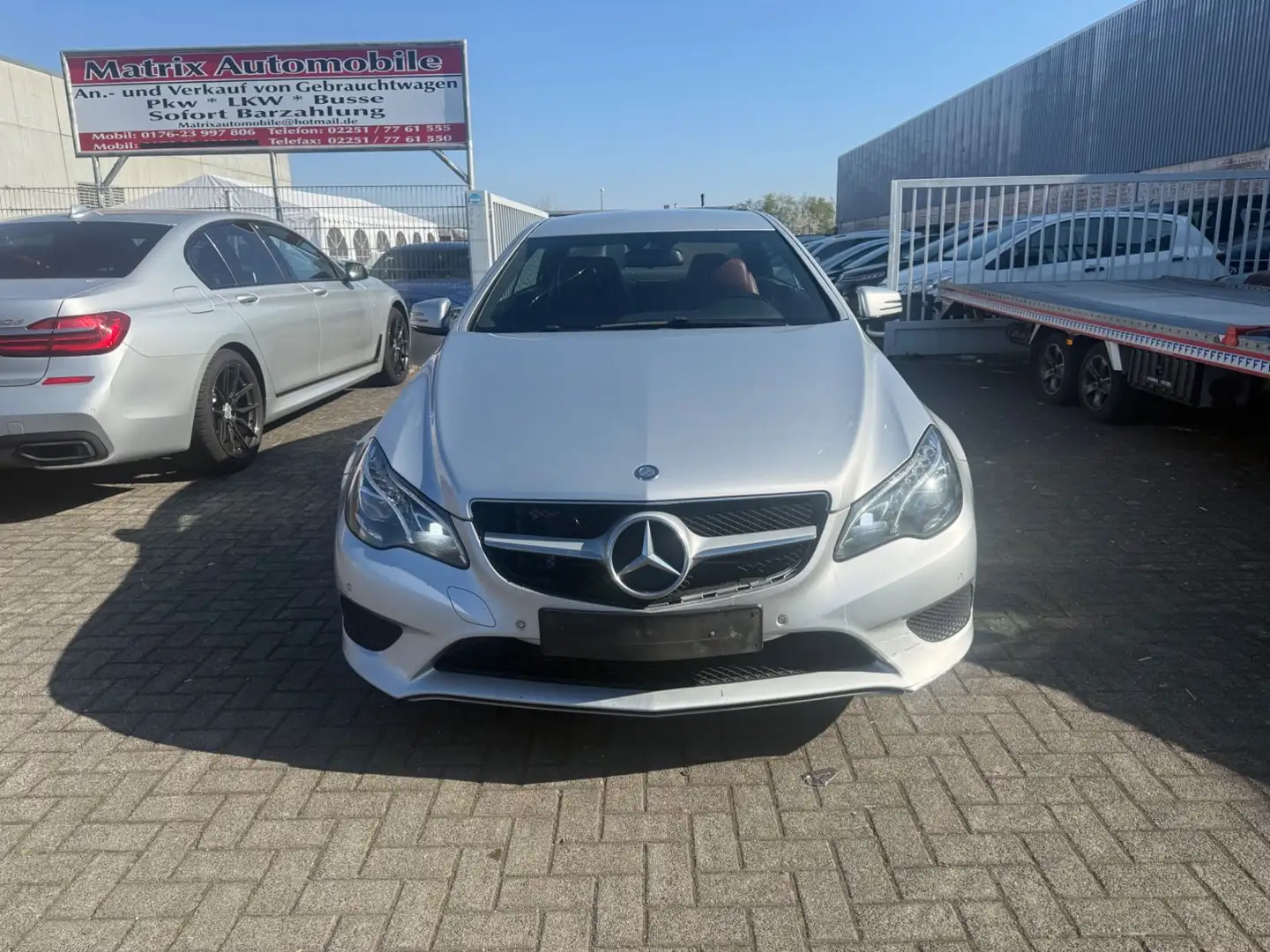 Mercedes-Benz E 220 E -Klasse Coupe E 220 BlueTec / d,Navi,Eu6 Silver - 2