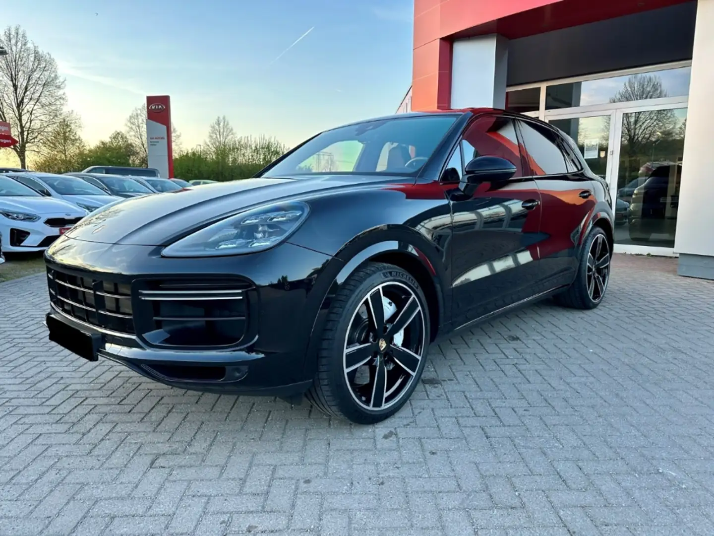 Porsche Cayenne Turbo Approved Chrono PDCC Matrix 22Zoll Hinterach Noir - 2