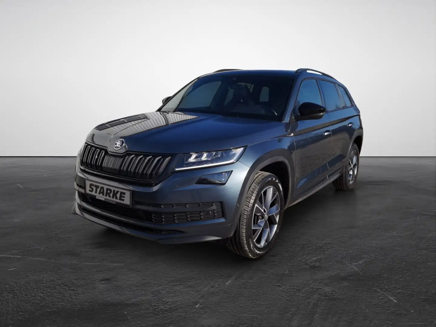 Skoda Kodiaq 2,0 TDI 200 PS Sportline 4x4 7-Gang DSG Grau - 2