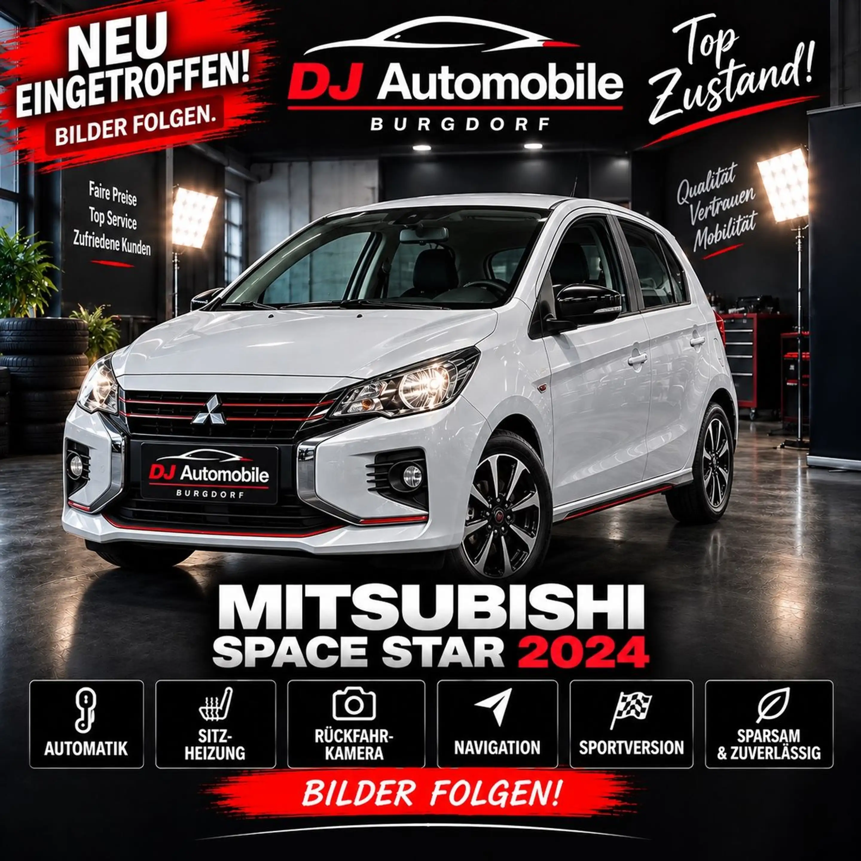 Mitsubishi Space Star Automatik Kamera